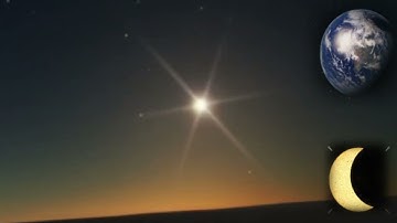 Solar Eclipse in Space Engine (Space Engine 0.971)