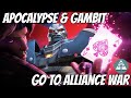 Rank 1 GAMBIT Tramples Path 5 Nick Fury In T1 AW! APOCALYPSE WAR GAMEPLAY!!