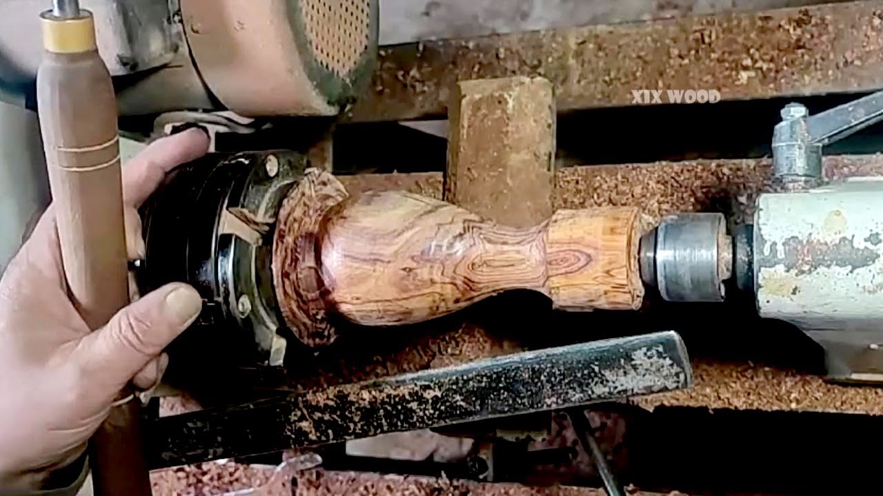 HOW TO TURN WOOD PROFESSIONALLY EP125 #satifying #woodturning #wood ...