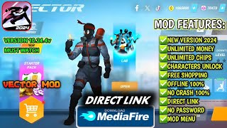 Vector Mod Apk Terbaru VIP - Unlimited Money Credits & Unlock All Skills Android Amixu