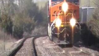 Please Comment 4-3-10 Last Day Railfanning La Plata Mo Part 1