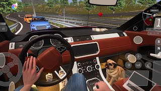 🚘Street Pro Car game🚦Taking my Pet Dog on a ride on the new roads ✅️Range Rover sport SRV Gameplay 🛣 screenshot 5