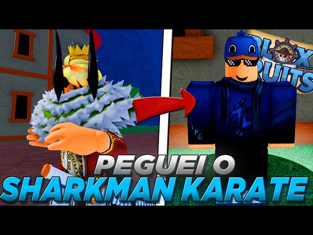 Estilo de Luta Karatê Tubarão – Blox Fruits e outros games