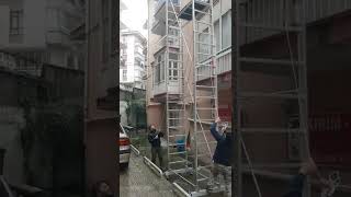 8 Metrelik Aleminyum Iskele. Ankara Iskele Kiralama05054351013