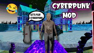Granny 3 Cyberpunk 2077 Mod Full Gameplay. screenshot 2