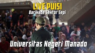 D'Facto di Minahasa (Sulawesi Utara) | Puisi Barikade Sektor Sepi