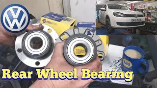 VW Golf Mk6 Rear Wheel Bearing Replacement