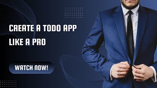 Create TODO app with flutter