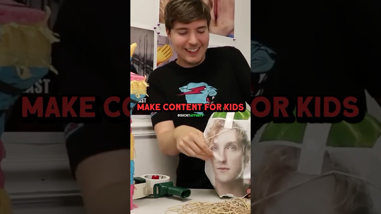 MrBeast videos are NOT for kids