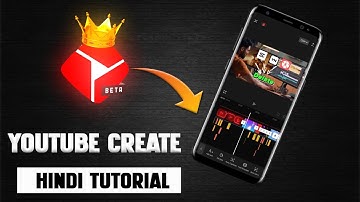 YouTube Create से वीडियो Edit कैसे करे? | Hindi Tutorial #youtubecreateapp