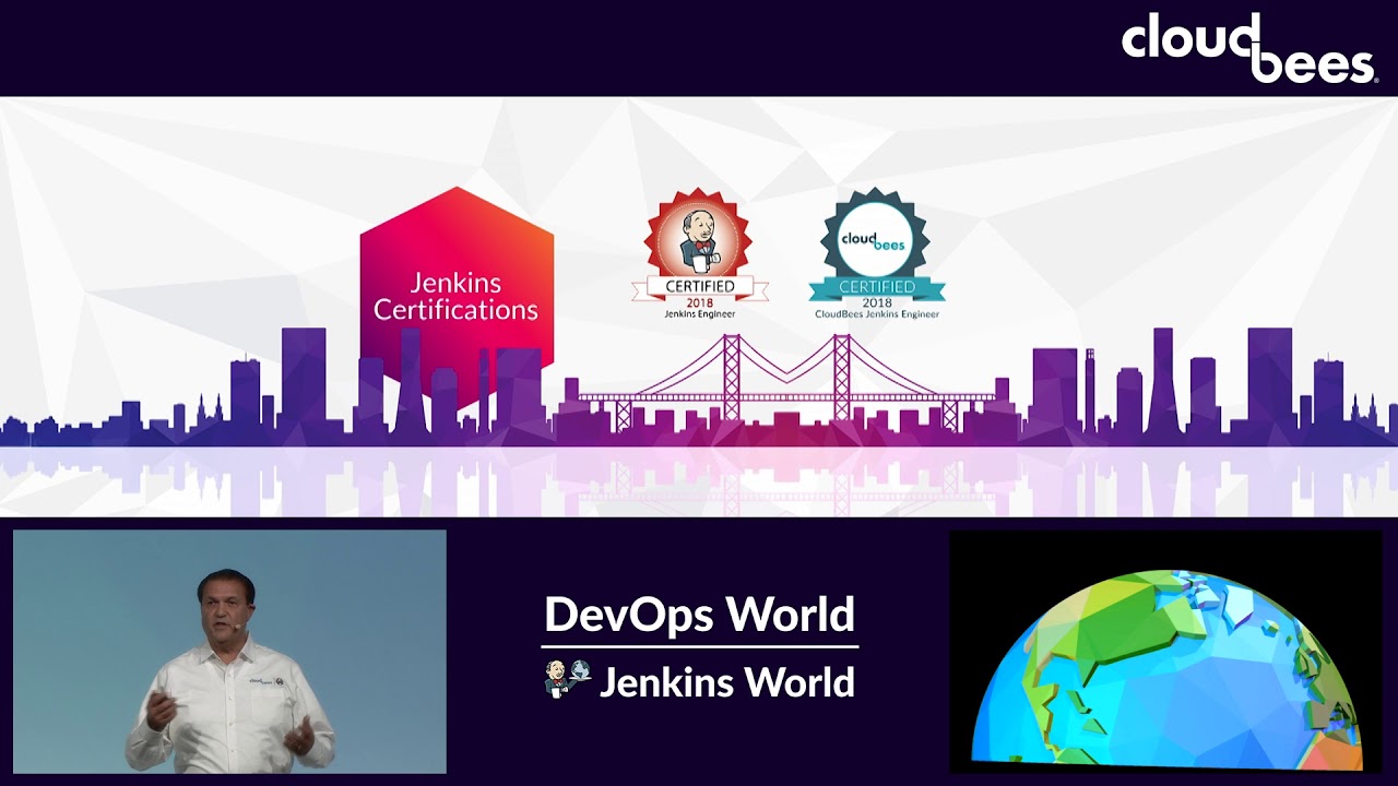 DevOps World | Jenkins World 2018 San Francisco Introduction: Andre Pino