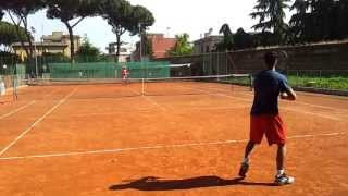michele montani tennis academy - Training Gianmarco Crocetti vs Marco Guida