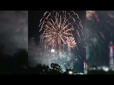 Салют в Минске в День Независимости, 3.07.2024 г.
