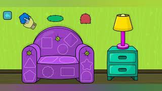 Mencocokan Bentuk dengan Aplikasi Shapes & Colors screenshot 1