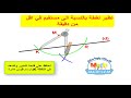 نظيرة نقطة بالنسبة الى مستقيم باستعمال المدور في أقل من دقيقة الأولى متوسط 