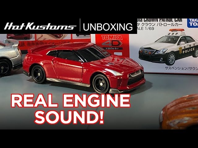 Details about   Brand New Unused Takara Tomy Tomica 4D 02 Nissan GT-R Black Sound Vibrate Car 