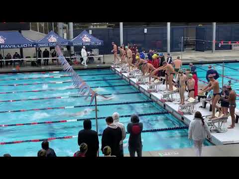 Ricky. Orange Coast College 200IM relay.