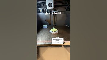 3d printed axolotl #funny #3dprinting #3dprintlife #memes