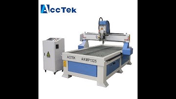 Acctek AKMP1325 cnc milling and plasma torch combined machine test