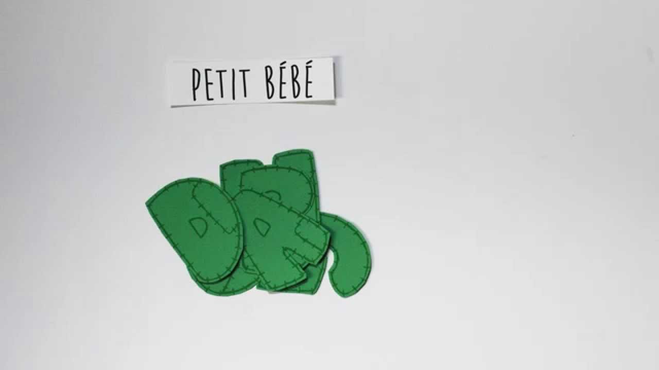 Bébé Dragon - Daniel Lavoie - Mise en scène typographique