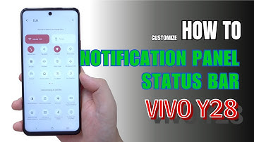 How to customize Notification Panel | Status bar Vivo Y28