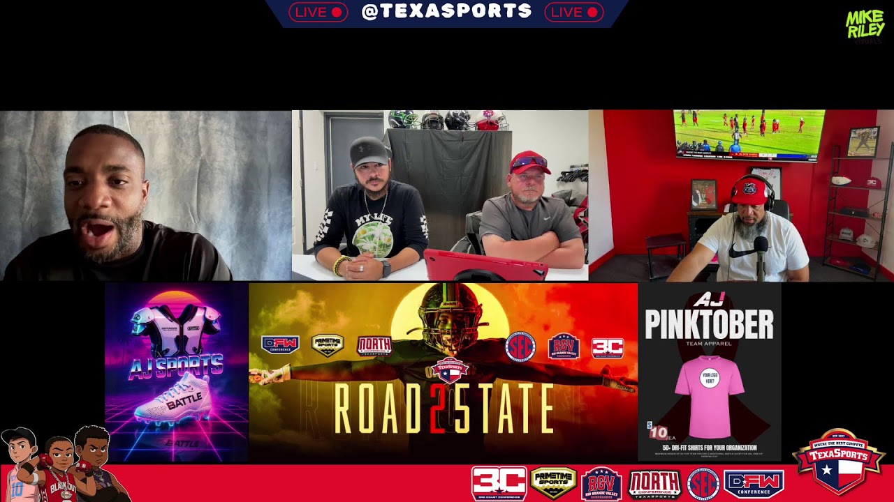 RGV Talk - with JC and Coach Greg (AJ Sports)