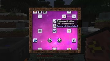 A Guide to Thaumic Bees Research - Part 3 - Void Capsule, Thaumium Scoop and Grafter Research