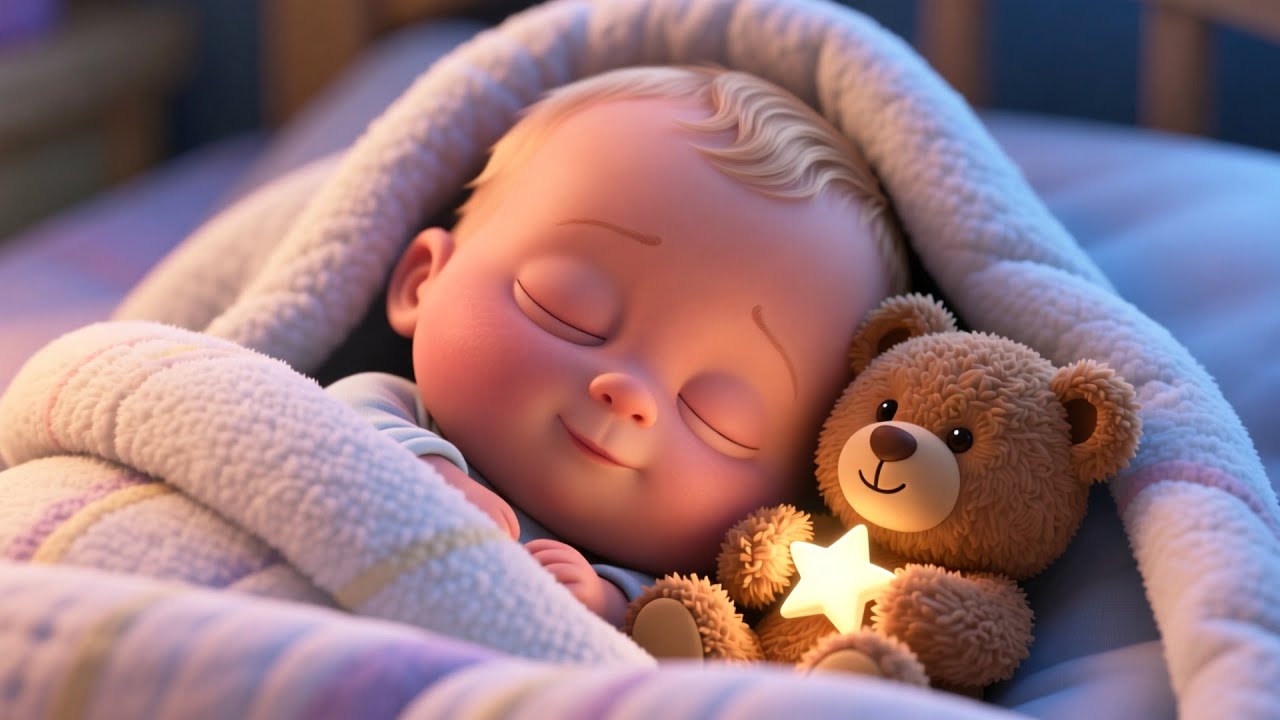 Baby Bedtime Star Light 🌟🛏️ Soothing Kids Song | Sleep & Relax for Toddlers