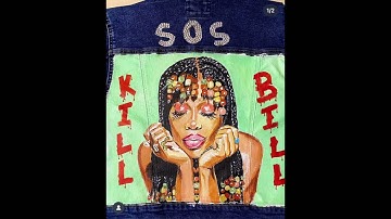 How to Paint Your Own Denim Jacket with Acrylic & Gesso, Easy Custom Denim Jacket Paint Tutorial