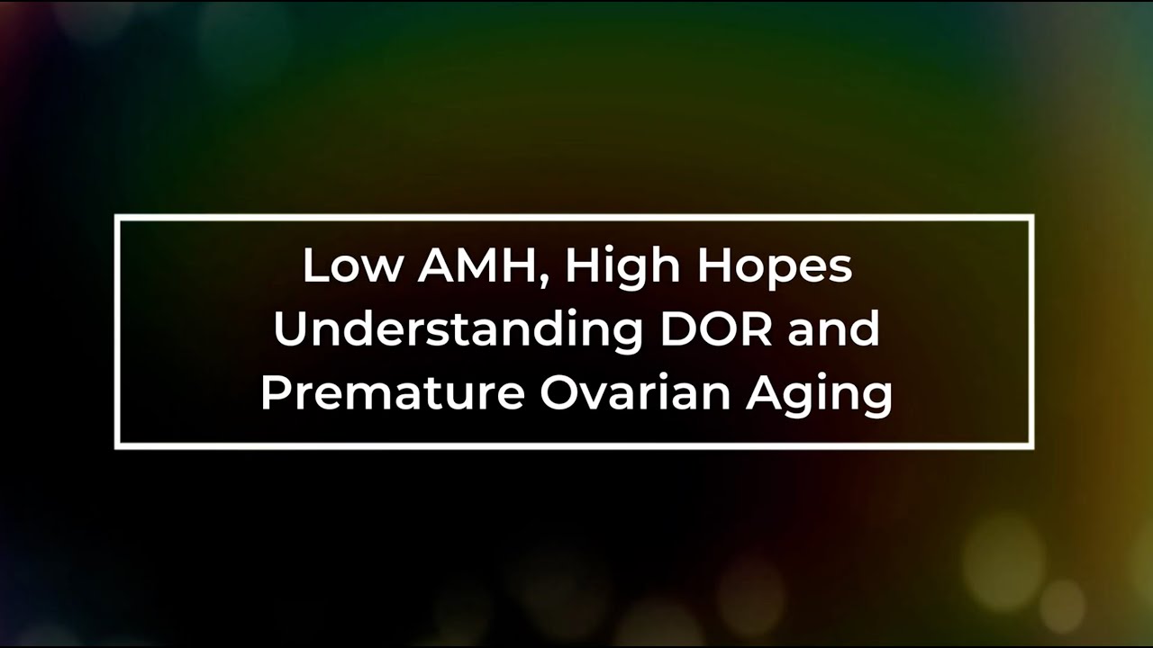 Низкий АМГ, большие надежды на понимание ДОР и преждевременного старения яичников