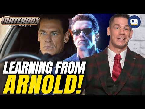 John Cena Learned How To Be A Movie Star From Arnold?! The Matchbox Cast Interview!