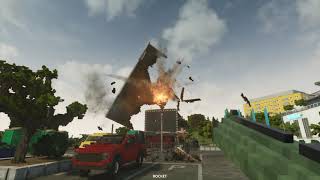 teardown | grenade launcher shooting | fire physics screenshot 2