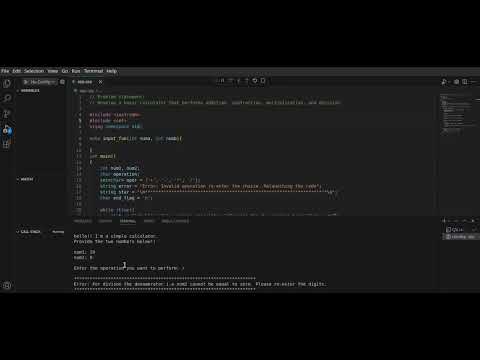 TASK 1: TECHNOHACKS(C/C++ INTERNSHIP)
