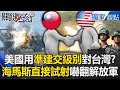 美國對台灣的軍事支持