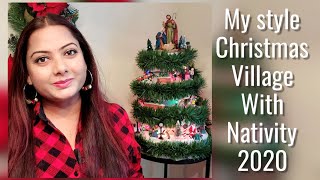 My Style Christmas Village With Nativity 2020