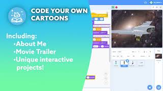 CAMP FEATURE: Code Your Own Cartoons (7-14 yr olds)