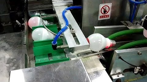 Automatic LED Bulb Packing Machine ! LED Light Manufacturing Process in India
