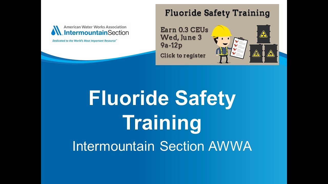 Fluoride Safety Training 2020 YouTube
