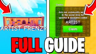 Full Guide To Artist Frenzy Update In Plants Vs Brainrots Roblox