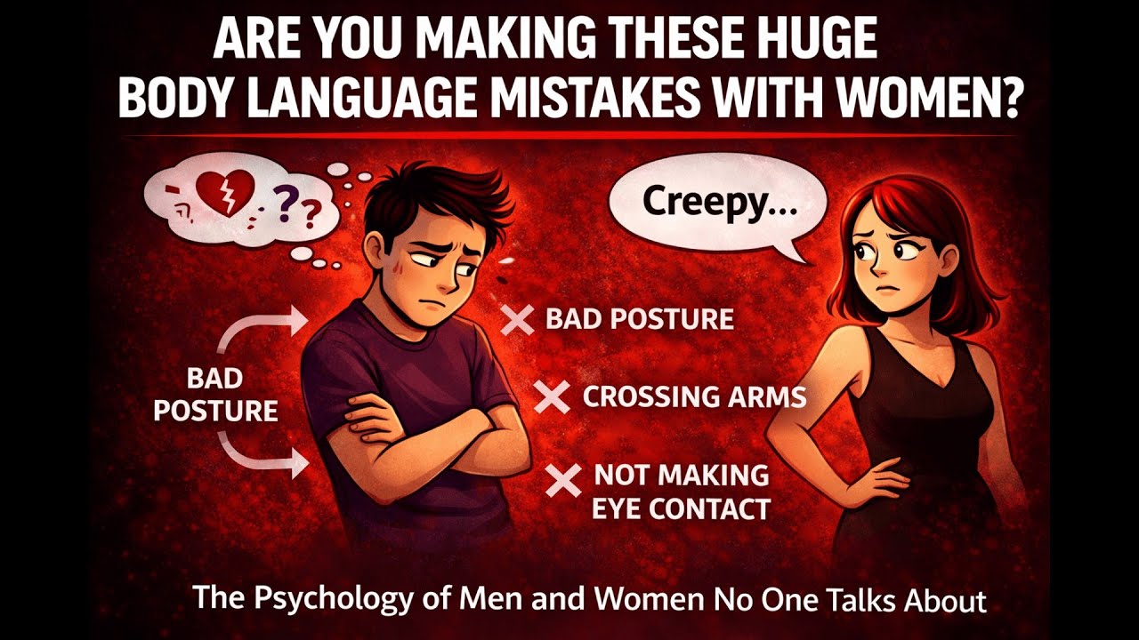 Are You Making These Huge Body Language Mistakes with Women? (Psychology Explained…)