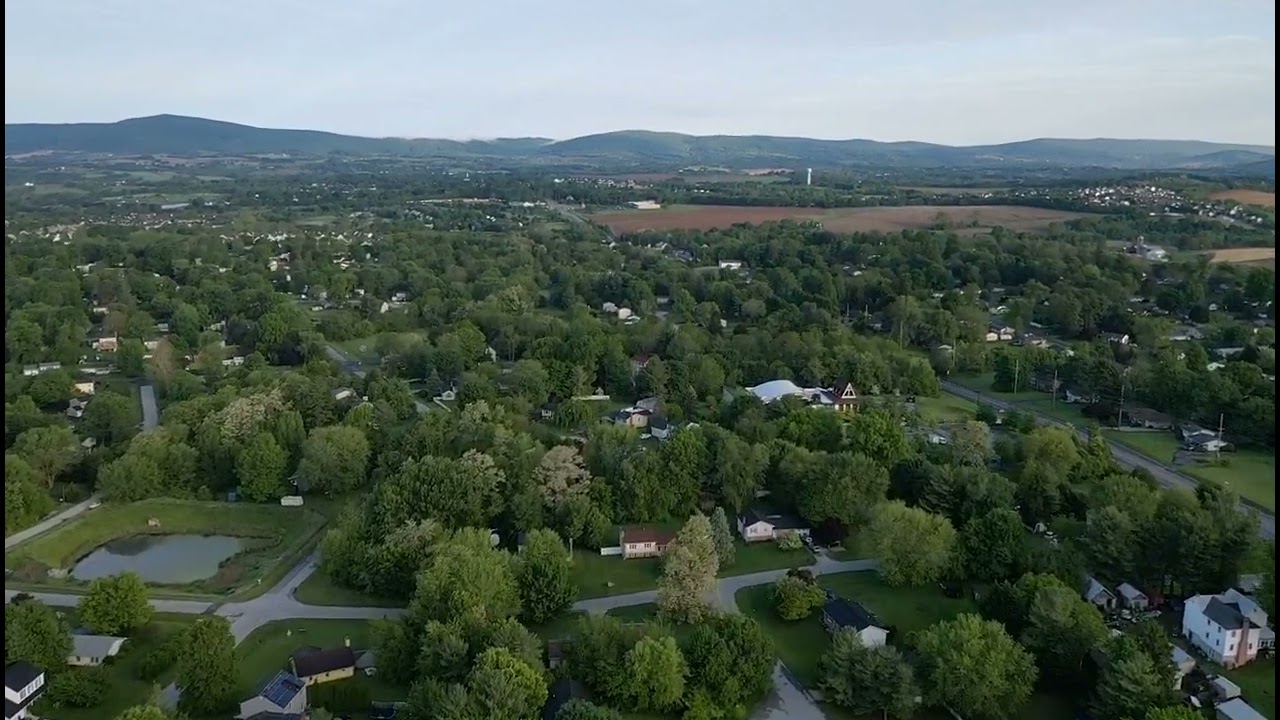 Drone flight Middletown Valley