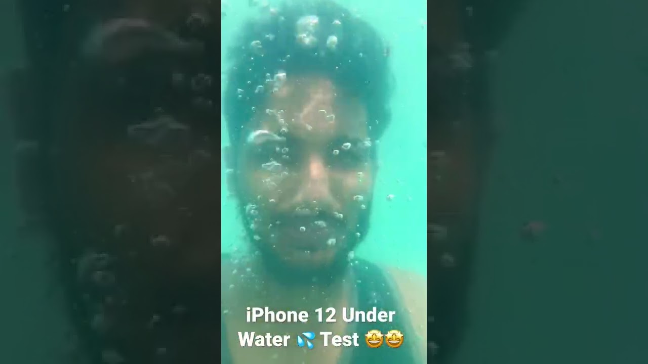 iPhone 12 Kamaal ki Cheez hai 🤩🤩 Under water 💦 