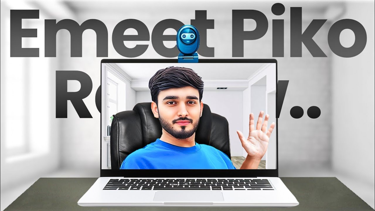 EMEET Piko+ Webcam - The world’s first Dual-Lens 4K AI webcam