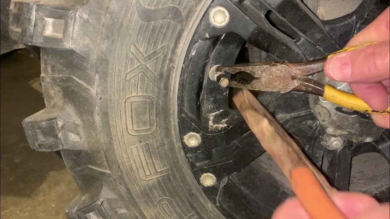 Removing stuck valve stem caps the easy way YouTube