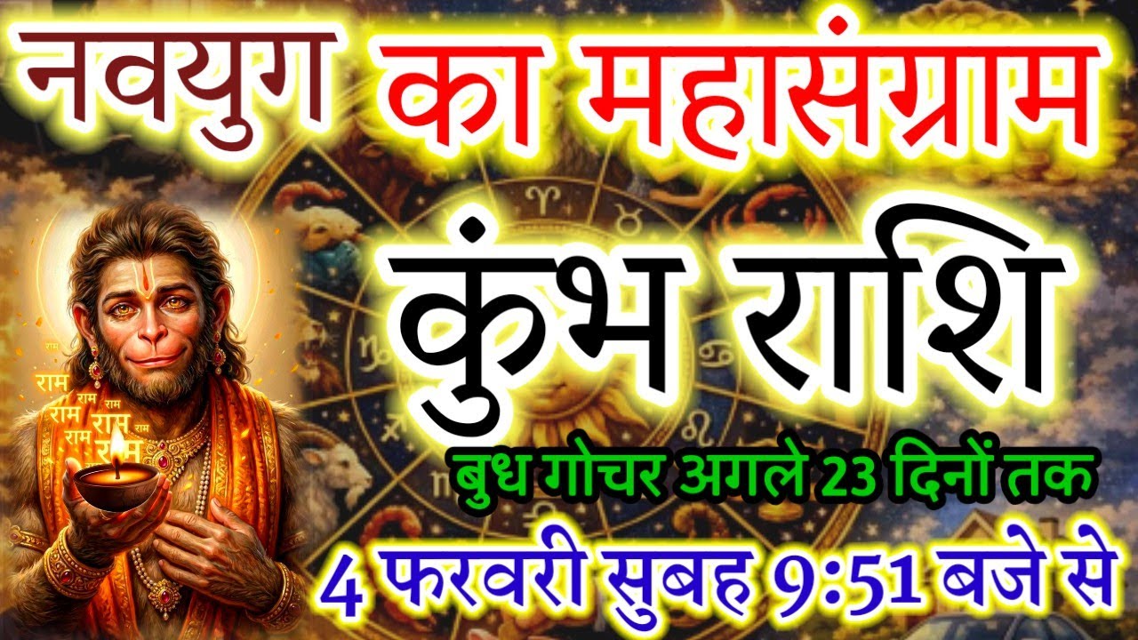 4th Feb, 9:30 PM: A New You is Rising! Aquarius (Kumbh Rashi Mahagochar🔥