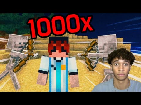 STREAM DOES NOT END UNTIL I BEAT MINECRAFT AT 1000x SPEED - YouTube