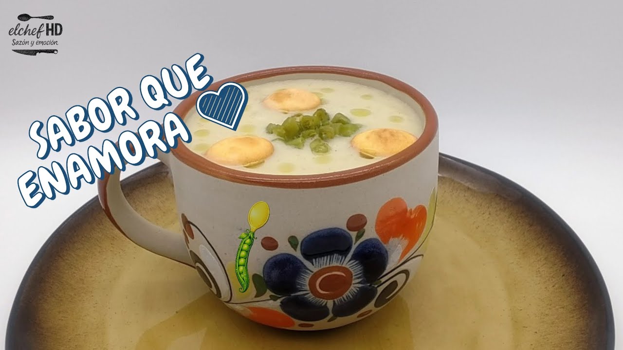 Crema de papa con ejotes 🥔🌱 | Bases de cocina casera | elchefhd México