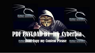 How Hackers Hide Payload(malware) With Pdf (Cybersecurity 100% )|| ItS_Cyberbia