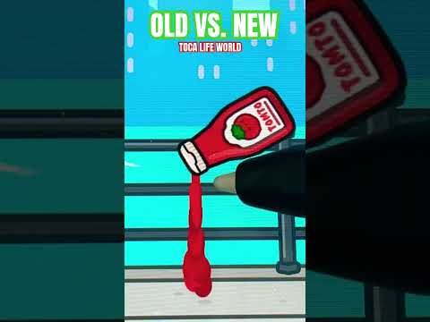 Toca Boca OLD VS. NEW | Food hacks