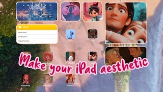 Make your iPad aesthetic ✨ Disney theme 🦄 screenshot 4